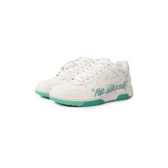 Кожаные кеды Out of Office Off-White