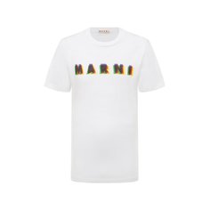 Хлопковая футболка Marni