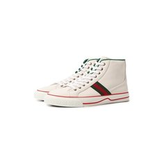 Кожаные кеды Tennis 1977 Gucci