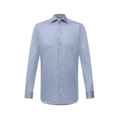 Хлопковая рубашка Zilli Sport