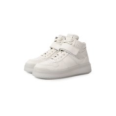 Кожаные кеды Santoni