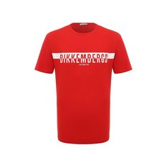 Хлопковая футболка Dirk Bikkembergs