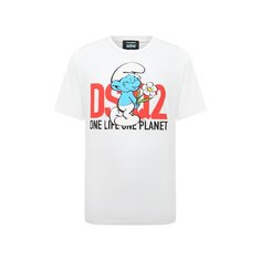 Хлопковая футболка Dsquared2