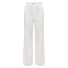 Льняные брюки Emporio Armani