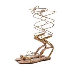 Кожаные сандалии Rockstud No Limit Valentino