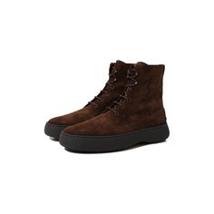 Замшевые ботинки Tod’s Tods