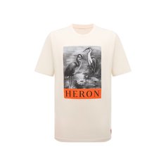 Хлопковая футболка Heron Preston