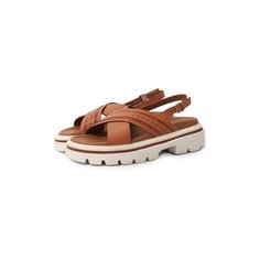 Кожаные сандалии Santoni