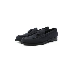 Замшевые лоферы Tod’s Tods
