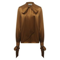 Шелковая блузка Saint Laurent