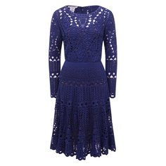 Шелковое платье Oscar de la Renta