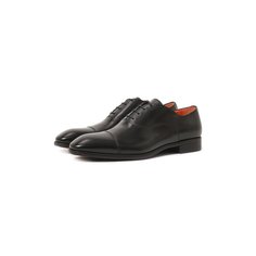 Кожаные оксфорды Santoni