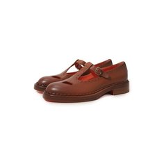 Кожаные туфли Santoni