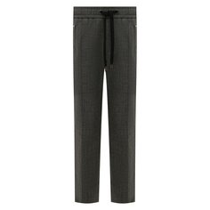 Брюки из шерсти и хлопка Dolce & Gabbana