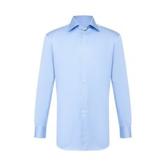 Хлопковая сорочка с воротником кент Brioni