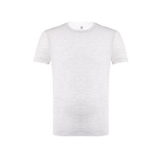 Футболка из шелка и хлопка Brunello Cucinelli