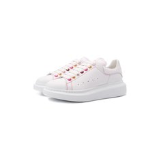 Кожаные кеды Oversized Alexander McQueen