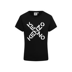 Хлопковая футболка Kenzo Sport Kenzo