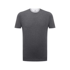 Хлопковая футболка Brunello Cucinelli