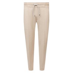 Джоггеры из кашемира и хлопка Brunello Cucinelli