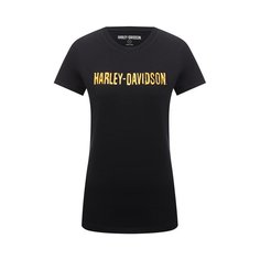 Хлопковая футболка Harley-Davidson