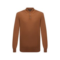 Поло из кашемира и шелка Ermenegildo Zegna