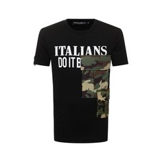 Хлопковая футболка Dolce & Gabbana