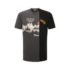 Хлопковая футболка Diesel