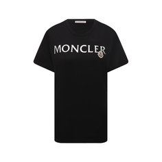 Хлопковая футболка Moncler