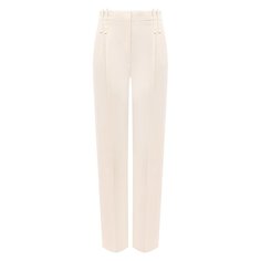 Брюки из вискозы и льна Brunello Cucinelli