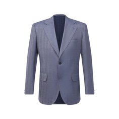 Пиджак из шелка и кашемира Brioni