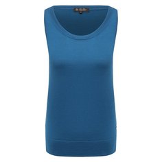 Топ из смеси шелка и хлопка Loro Piana