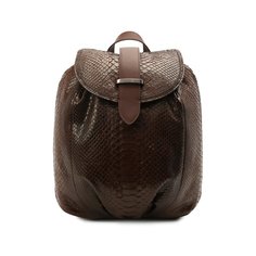 Рюкзак из кожи питона Brunello Cucinelli