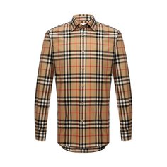 Хлопковая рубашка Burberry