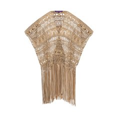 Кожаное пончо Ralph Lauren