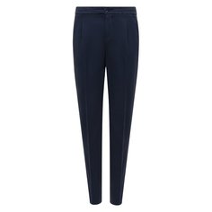 Брюки из хлопка и льна Loro Piana