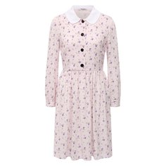 Платье из вискозы Miu Miu