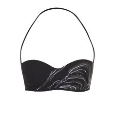 Однотонный бра с пайетками La Perla