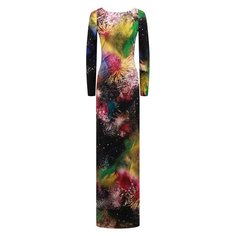 Платье из вискозы Roberto Cavalli