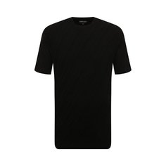 Футболка из вискозы и кашемира Giorgio Armani