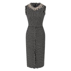 Платье из смеси хлопка и вискозы Alexander McQueen