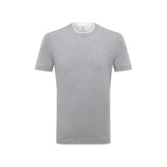 Хлопковая футболка Brunello Cucinelli