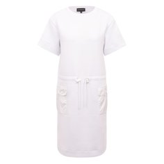Хлопковое платье Emporio Armani