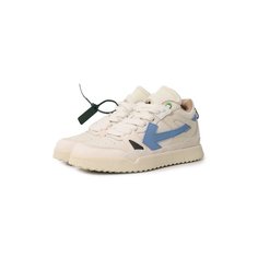 Кожаные кеды Sponge Off-White