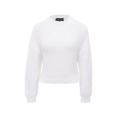 Хлопковый свитер Emporio Armani