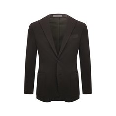 Пиджак из шерсти и хлопка Corneliani