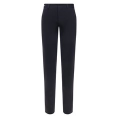 Брюки из шерсти и хлопка Corneliani