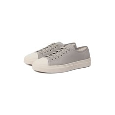 Кожаные кеды Santoni