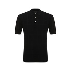 Хлопковое поло Emporio Armani