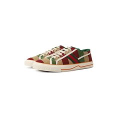 Комбинированные кеды Tennis 1977 Gucci 100 Gucci
